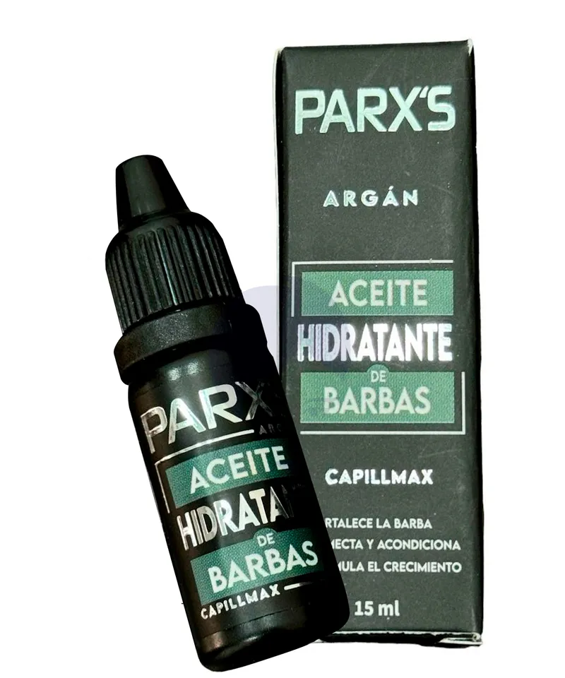 PARXS ACEITE HIDRATANTE DE BARBAS MINOXIDIL X 15ML - Producto de belleza y estética en Almacén Sandra