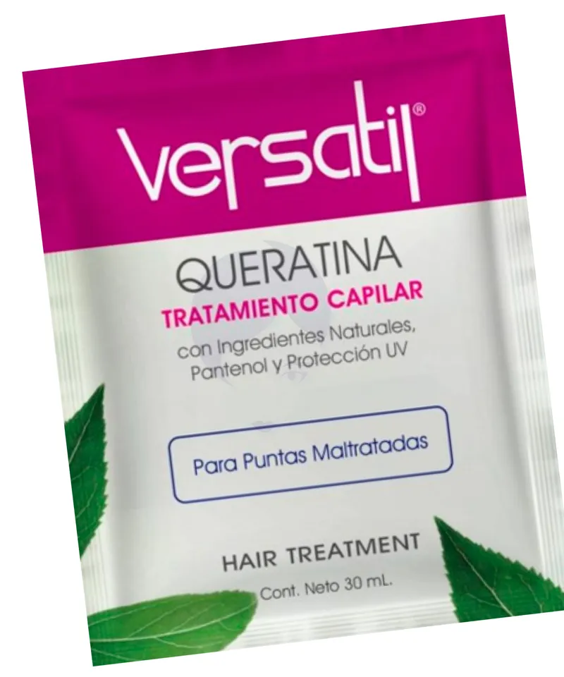 VERSATIL TRATAMIENTO CAPILAR CON QUERATINA X 30ML - Producto de belleza y estética en Almacén Sandra
