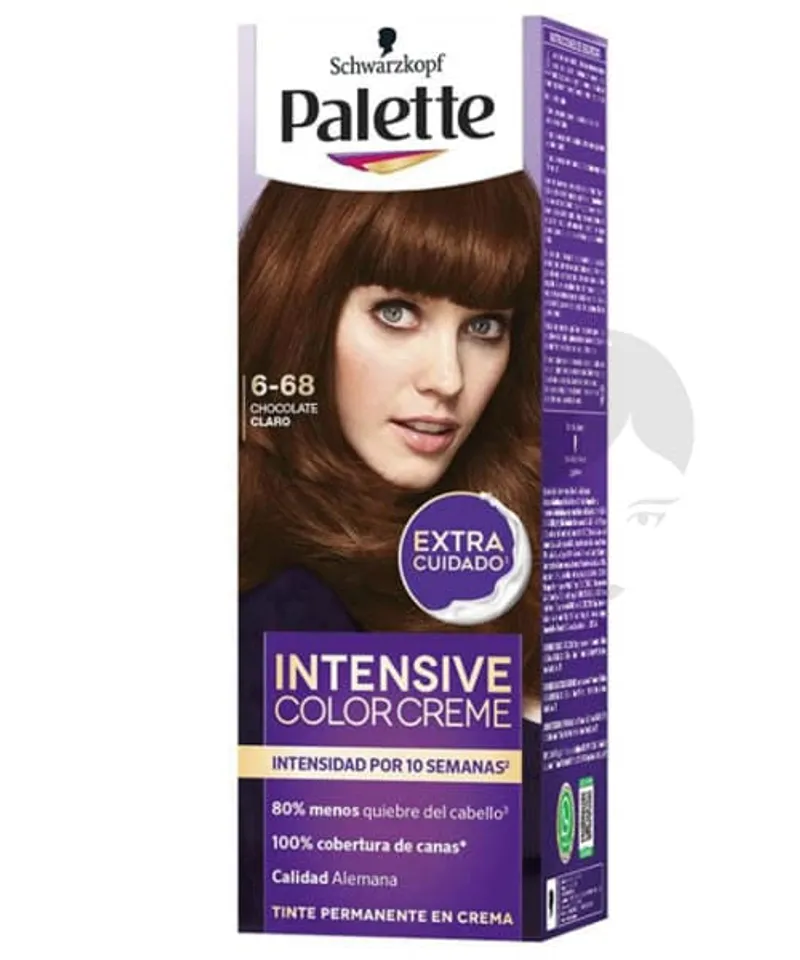 PALETTE MINIKIT TINTE CHOCOLATE CLARO N.6.68 X 50GR - Producto de belleza y estética en Almacén Sandra