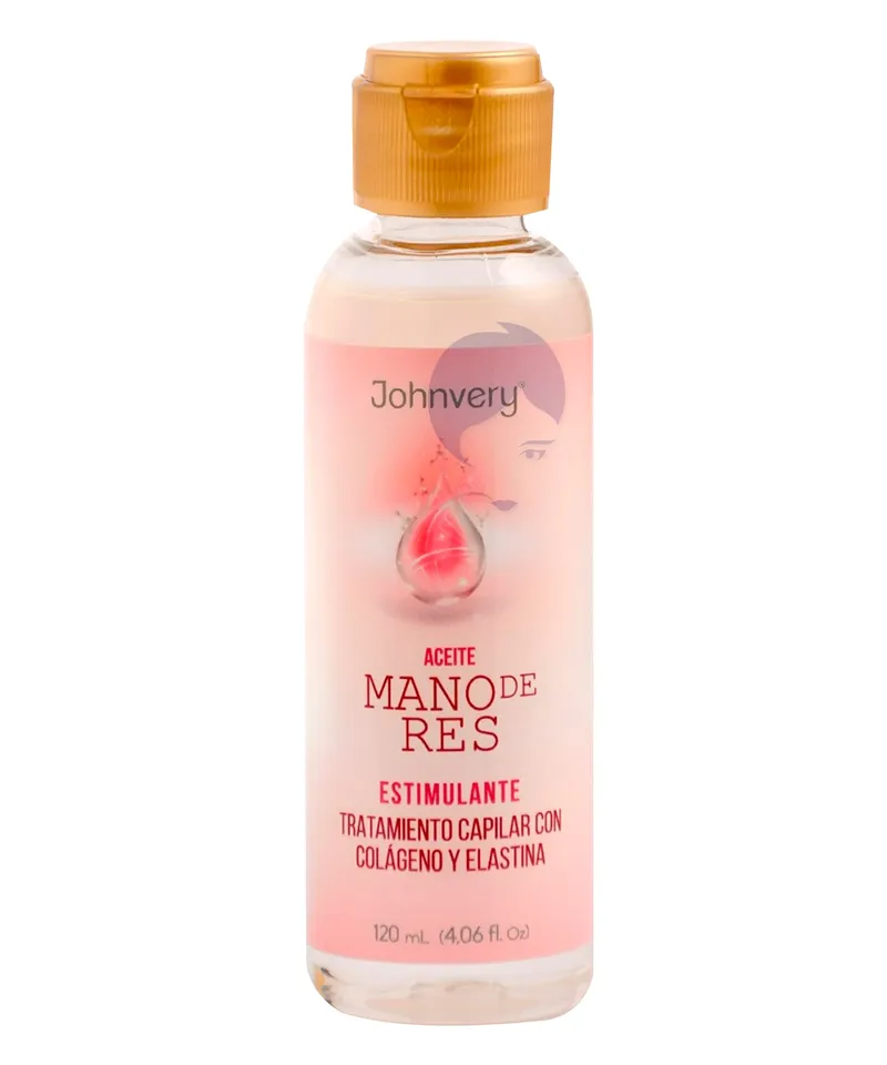 JOHNVERY ACEITE CAPILAR MANO DE RES X 120ML - Producto de belleza y estética en Almacén Sandra