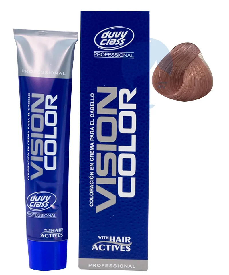 DUVY CLASS  VISION COLOR TINTE RUBIO MUY CLARO PASTEL ROSA METAL N.9.6 X 60ML - Producto de belleza y estética en Almacén Sandra