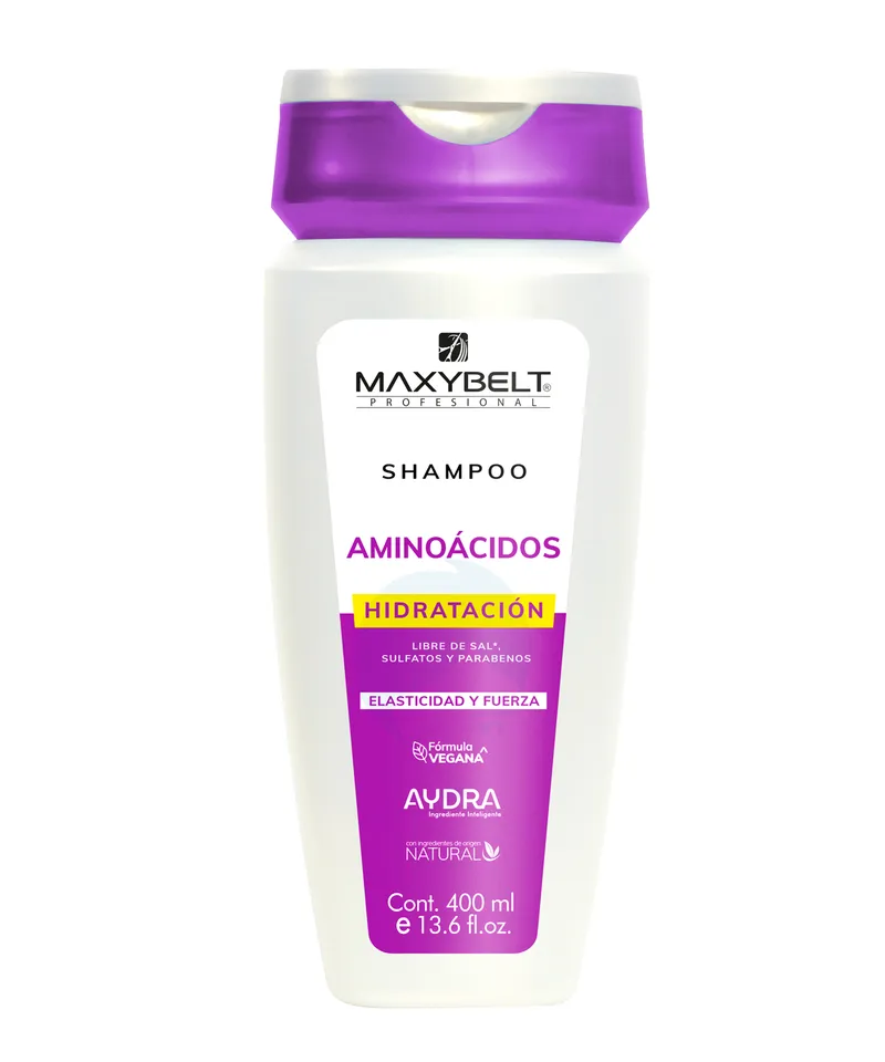 MAXYBELT SHAMPOO AMINOACIDOS X 400ML - Producto de belleza y estética en Almacén Sandra