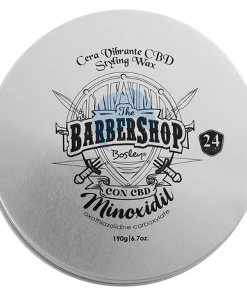 BARBERSHOP CERA VIBRANTE CON CBD Y MINOXIDIL X 190GR - Producto de belleza y estética en Almacén Sandra