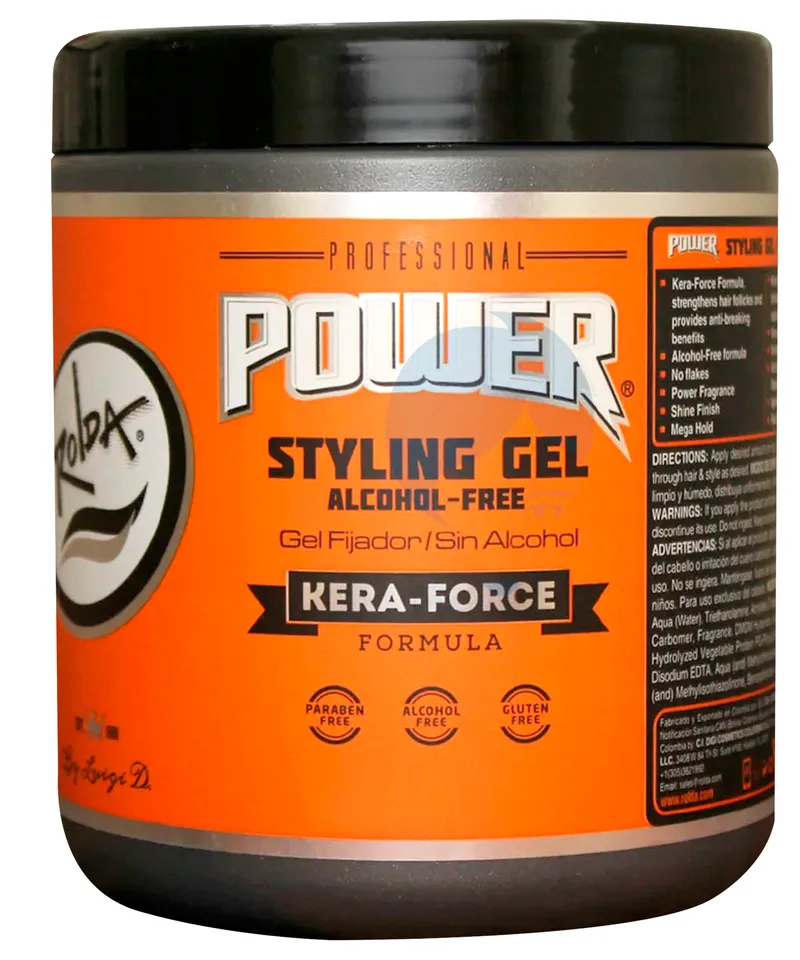 ROLDA GEL CAPILAR POWER MEGA STRONG HOLD X 500GR - Producto de belleza y estética en Almacén Sandra