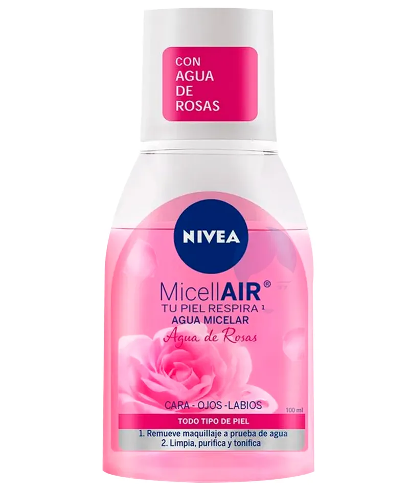 NIVEA AGUA DE ROSAS MICELAR FACIAL X 100ML - Producto de belleza y estética en Almacén Sandra