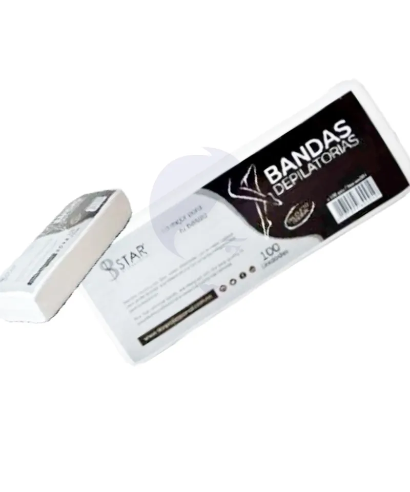 STAR LIENZO DEPILATORIO CON ESPATULA X 100UND REF: 535 - Producto de belleza y estética en Almacén Sandra