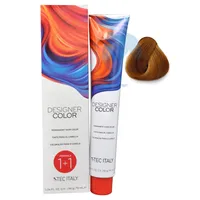 TEC ITALY TINTE DESIGNER COLOR N.7.34 RUBIO DORADO COBRIZO X 90ML - Miniatura 1