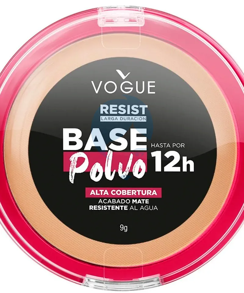 VOGUE BASE POLVO RESIST SENSUAL X 9GR - Producto de belleza y estética en Almacén Sandra