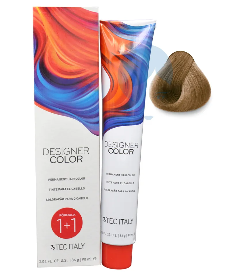TEC ITALY TINTE DESIGNER COLOR N.8.66 RUBIO CLARO ROJO INTENSO X 90ML - Producto de belleza y estética en Almacén Sandra