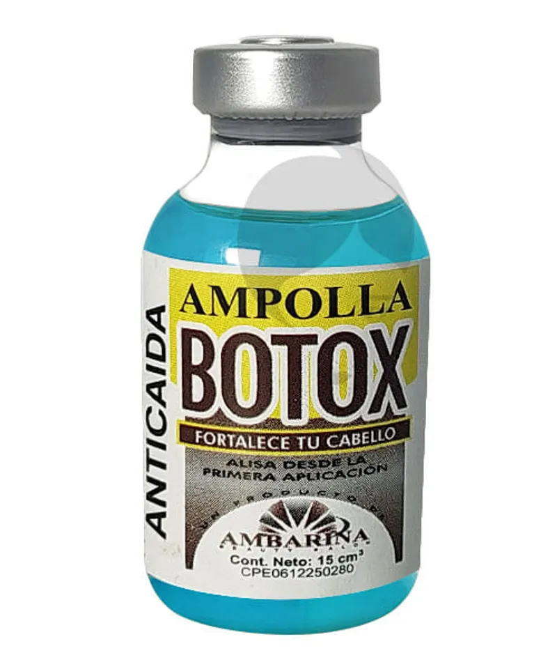 AMBARINA AMPOLLA BOTOX ANTICAIDA X 25ML - Producto de belleza y estética en Almacén Sandra