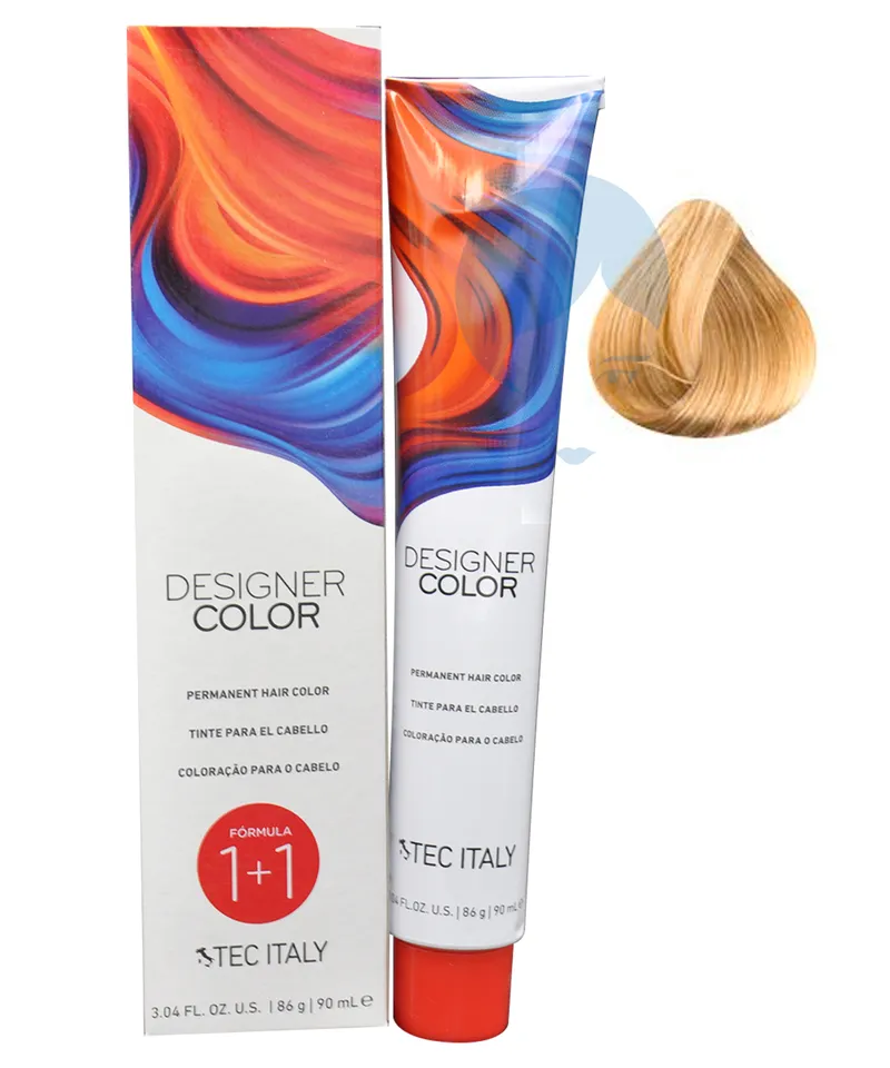 TEC ITALY TINTE DESIGNER COLOR N.8.3 RUBIO CLARO DORADO X 90ML - Producto de belleza y estética en Almacén Sandra