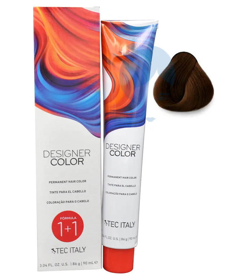 TEC ITALY TINTE DESIGNER COLOR N.6.231 HAZELNUT X 90ML - Producto de belleza y estética en Almacén Sandra