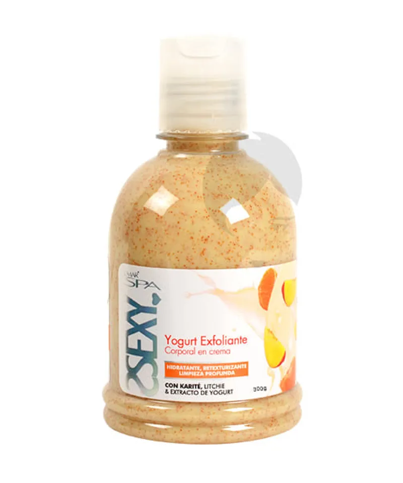 L MAR EXFOLIANTE DE YOGURT AMARILLO X 300GR - Producto de belleza y estética en Almacén Sandra