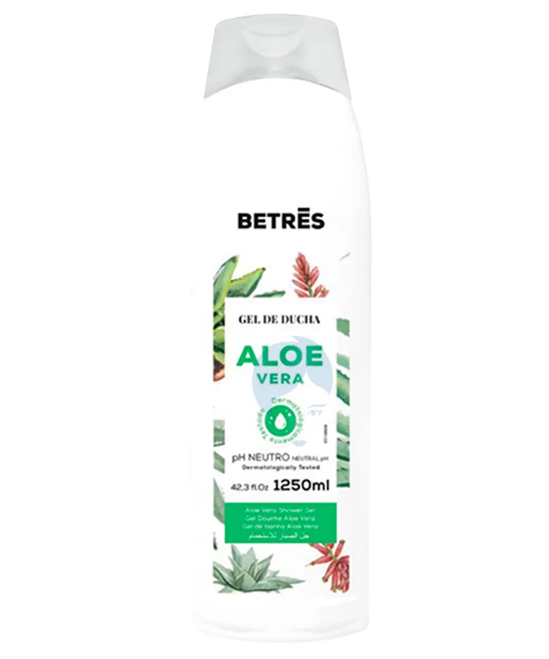 MBELLE BETRES GEL DE DUCHA ALOE VERA X 1250ML - Producto de belleza y estética en Almacén Sandra