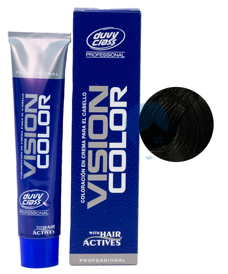 DUVY CLASS VISION COLOR TINTE CASTAÑO CLARO NAT PROFUNDO N.5.00 X 60GR - Producto de belleza y estética en Almacén Sandra