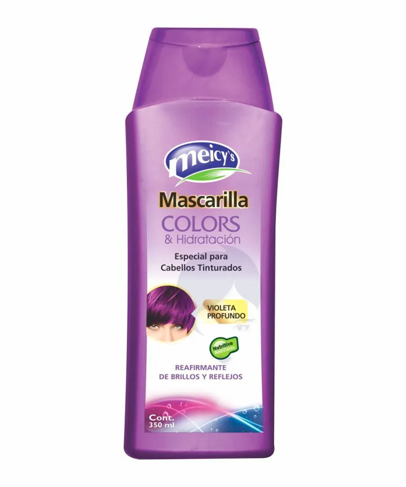 MEICYS COLORS MASCARILLA CAPILAR VIOLETA PROFUNDO X 350ML - Producto de belleza y estética en Almacén Sandra