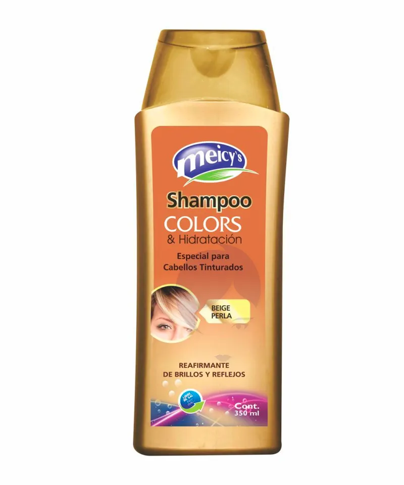 MEICYS COLORS SHAMPOO BEIGE PERLA X 350ML - Producto de belleza y estética en Almacén Sandra