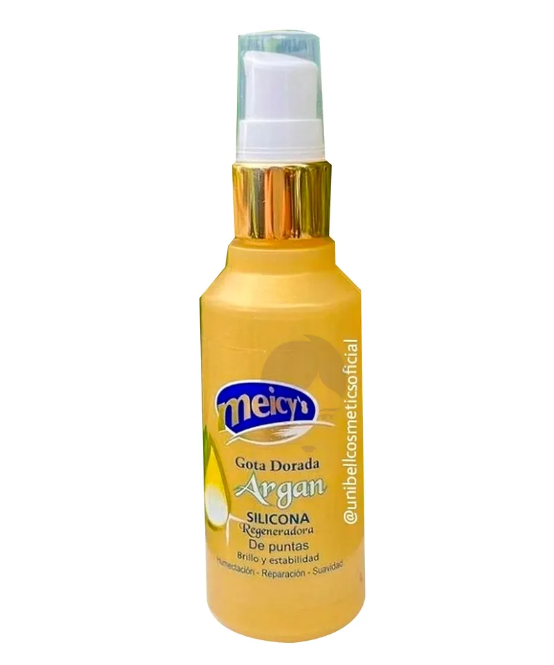 MEICYS SILICONA CAPILAR GOTA DORADA ARGAN X 60ML - Producto de belleza y estética en Almacén Sandra