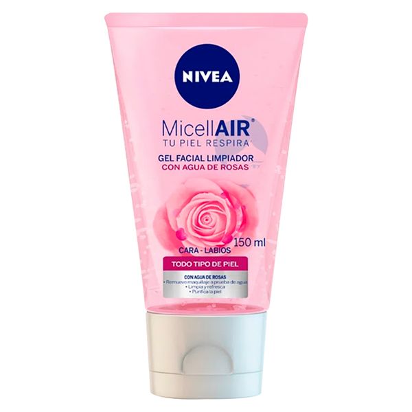 Nivea Gel Limpiador Facial Purificante Efecto Mate,150ml : :  Belleza