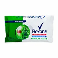 REXONA JABON ANTIBACTERIAL BAMBOO Y ALOE VERA X110G - Miniatura 1