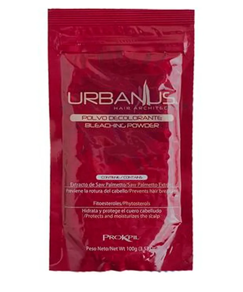 PROKPIL URBANUS POLVO DECOLORANTE BLANCO X 100GR - Producto de belleza y estética en Almacén Sandra