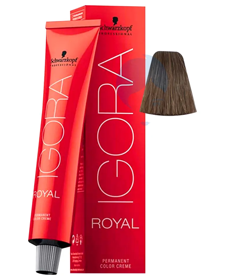 IGORA ROYAL TINTE RUBIO CLARO DORADO INTENSO N.8.55 X 60ML - Producto de belleza y estética en Almacén Sandra