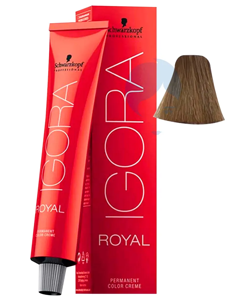 IGORA ROYAL TINTE RUBIO MUY CLARO DORADO INTENSO N.9.55 X 60ML - Producto de belleza y estética en Almacén Sandra