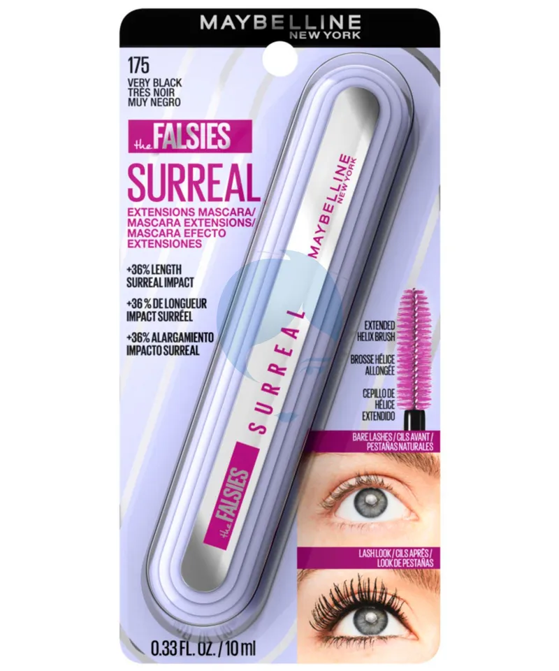 MAYBELLINE PESTAÑINA FALSIES SURREAL VERY BLACK N. 175 - Producto de belleza y estética en Almacén Sandra