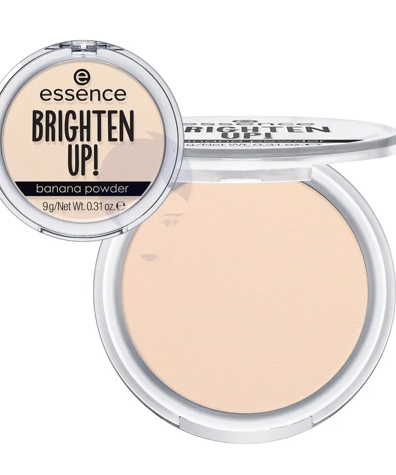ESSENCE POLVO COMPACTO BRIGHTEN UP N.20 BANANA POWDER X 9GR - Producto de belleza y estética en Almacén Sandra