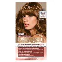 EXCELLENCE CREME TINTE SIN AMONIACO CHOCOLATE PURO UNIVERSAL 6U - Miniatura 1