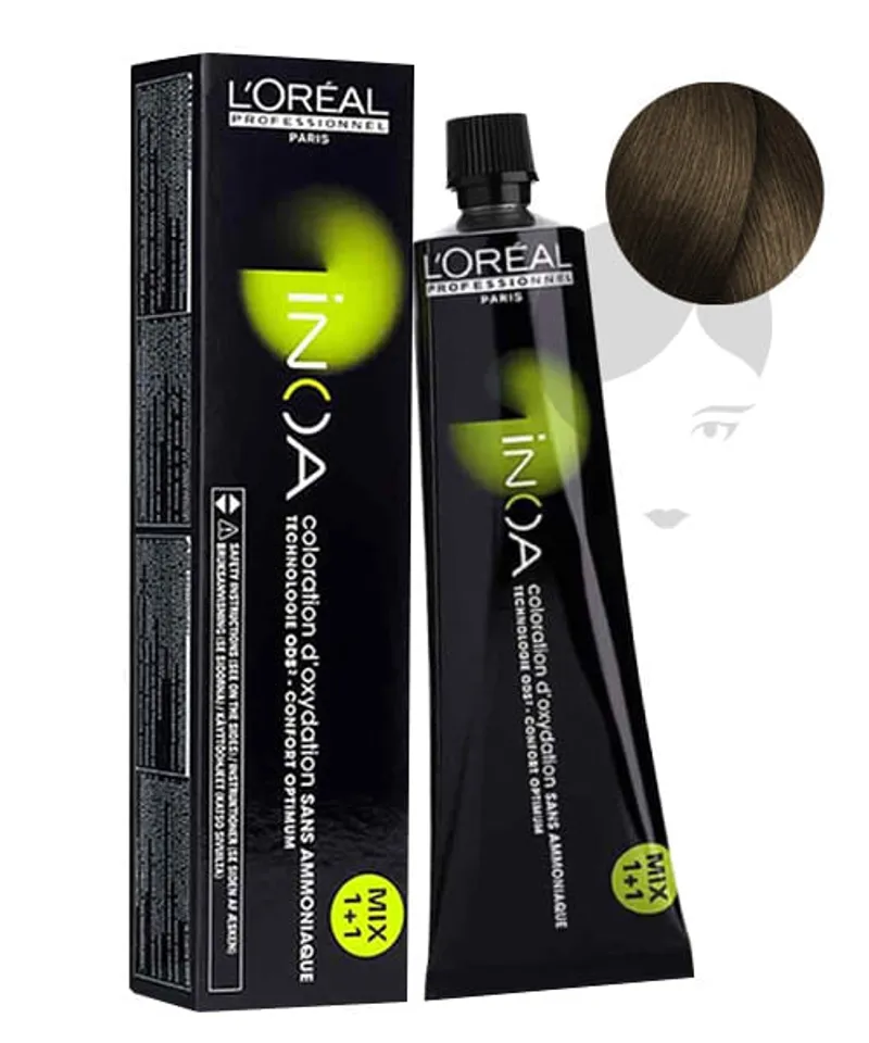 INOA TINTE RUBIO CENIZA MOCA N. 7.18 X60ML - Producto de belleza y estética en Almacén Sandra