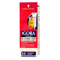 IGORA VITAL TINTE CASTAÑO CLARO 5-0 X 1 TUBO 50ML - Miniatura 1