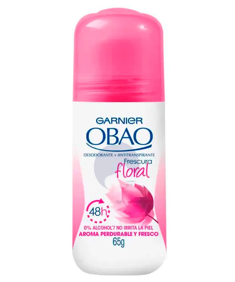 OBAO DESODORANTE ROLL ON FRESCURA FLORAL X 65GR - Producto de belleza y estética en Almacén Sandra