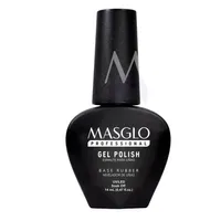 MASGLO ESMALTE  GEL POLISH BASE RUBBER CLEAR X 14ML - Miniatura 1
