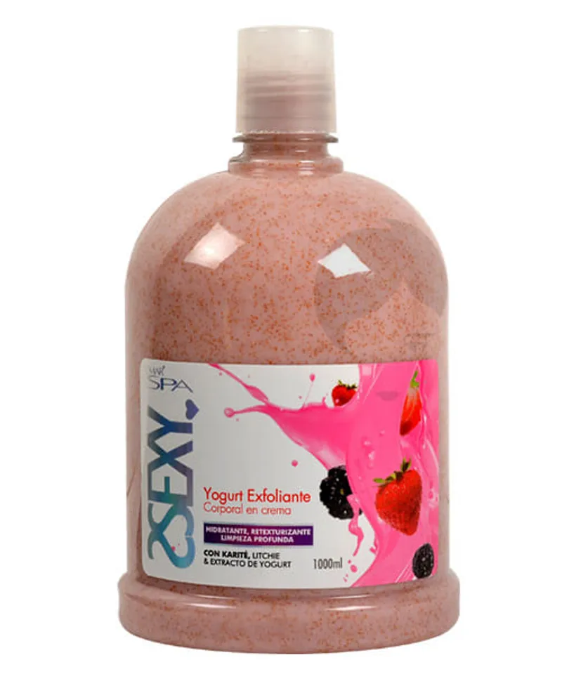 L MAR EXFOLIANTE DE YOGURT CAFÉ X1000ML - Producto de belleza y estética en Almacén Sandra