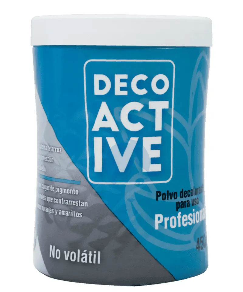 MAKAO POLVO DECOLORANTE DECOACTIVE X 450ML - Producto de belleza y estética en Almacén Sandra