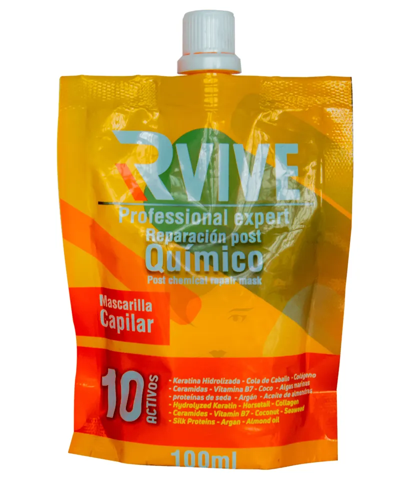RVIVE MASCARILLA CAPILAR REPARACION POST QUIMICO X 100ML - Producto de belleza y estética en Almacén Sandra