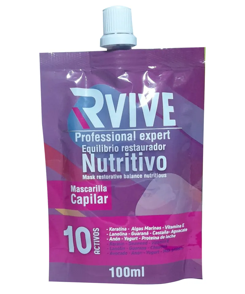 RVIVE MASCARILLA CAPILAR RESTAURADOR NUTRITIVO X 100ML - Producto de belleza y estética en Almacén Sandra