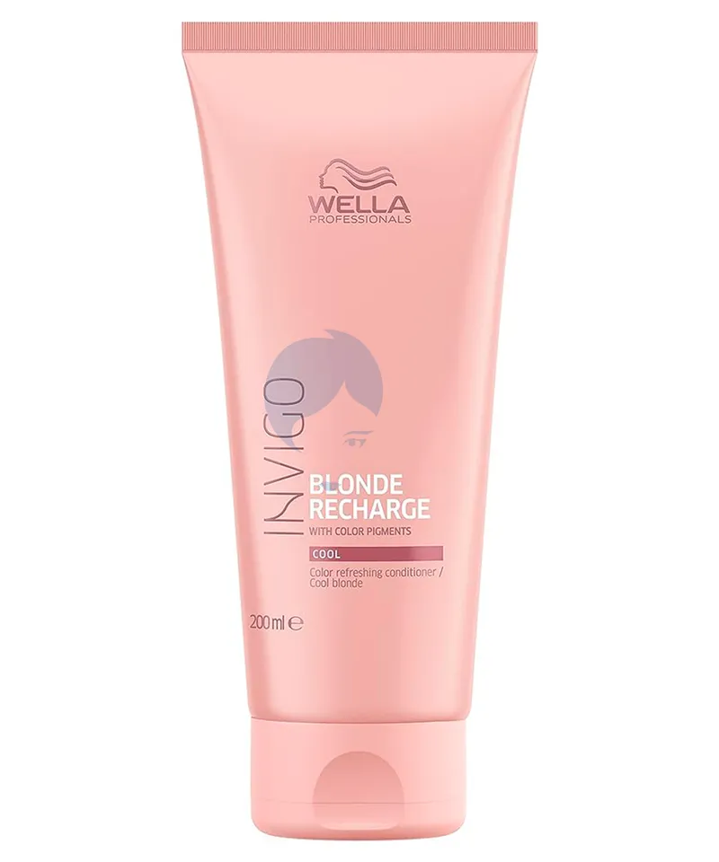 WELLA ACONDICIONADOR INVIGO BLONDE RECHARGE X 200ML - Producto de belleza y estética en Almacén Sandra