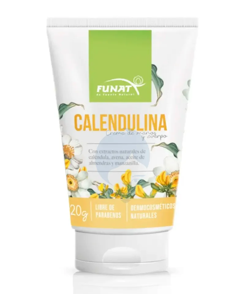 FUNAT CREMA MANOS Y PIES CALENDULINA X 120GR - Producto de belleza y estética en Almacén Sandra