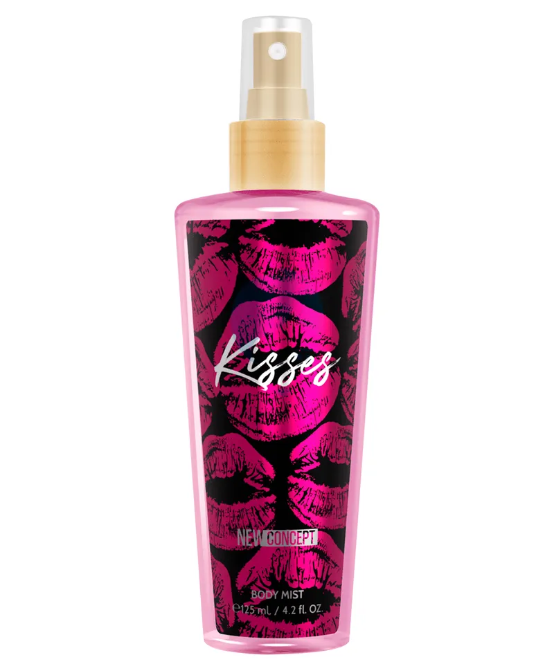 NEW CONCEPT BODY MIST SPLASH KISS X 125 ML - Producto de belleza y estética en Almacén Sandra