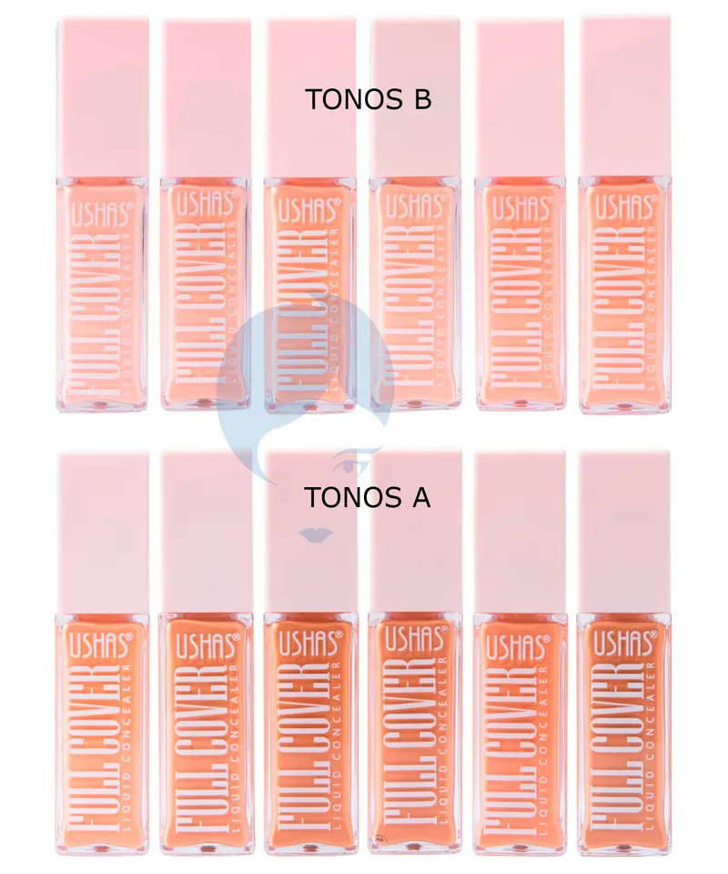 MISS COSMETICS CORRECTOR LIQUIDO FULL COVER USHAS REF: FS427A-B - Producto de belleza y estética en Almacén Sandra