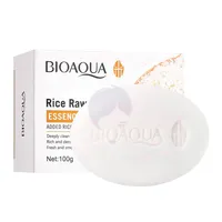 JC BIOAQUA JABON FACIALEN BARRA DE ARROZ X 100G REF: BQY45279 - Miniatura 1