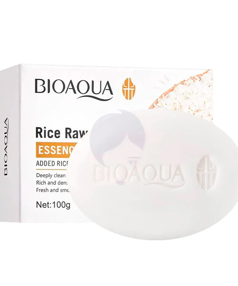 JC BIOAQUA JABON FACIALEN BARRA DE ARROZ X 100G REF: BQY45279 - Producto de belleza y estética en Almacén Sandra