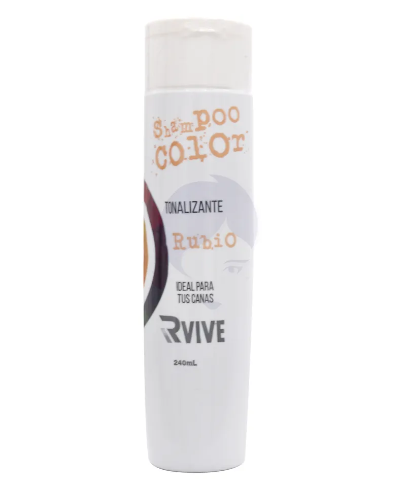 RVIVE SHAMPOO COLOR TONALIZANTE RUBIO X 240ML - Producto de belleza y estética en Almacén Sandra