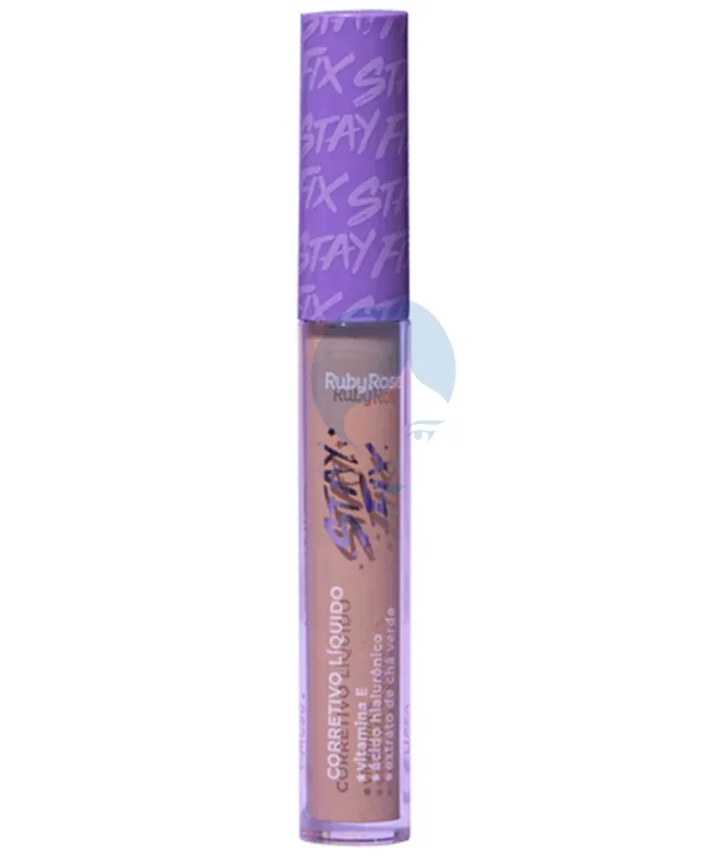 RUBY ROSS CORRECTOR LIQUIDO ALTA COBERTURA STAY FIX COLOR MC50 - Producto de belleza y estética en Almacén Sandra