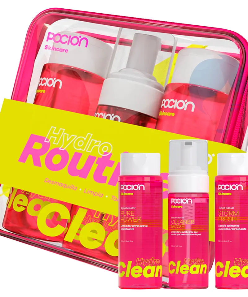 POCION SKIN CARE KIT HYDRO CLEAN X 250 ML - Producto de belleza y estética en Almacén Sandra