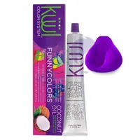 KULL FUNNY COLORS TINTE VIOLETA NEON X 90ML - Miniatura 1