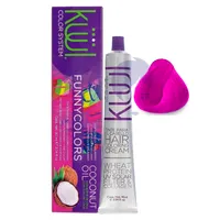 KULL FUNNY COLORS TINTE ROSA NEON X 90ML - Miniatura 1