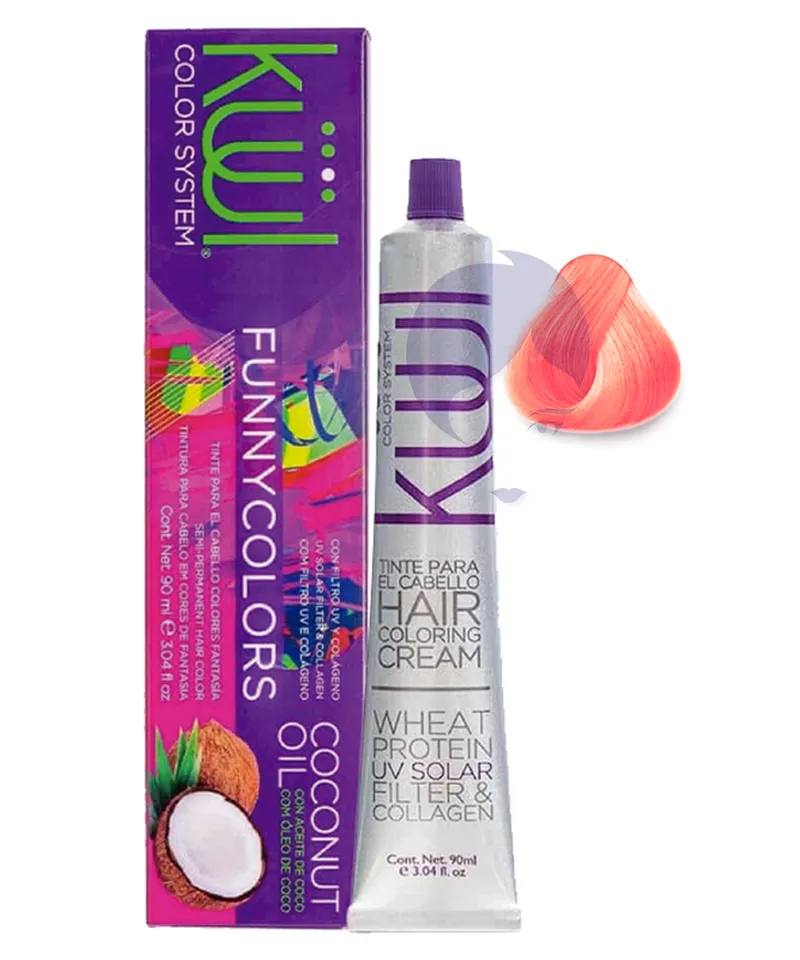 KULL FUNNY COLORS TINTE CORAL X 90ML - Producto de belleza y estética en Almacén Sandra